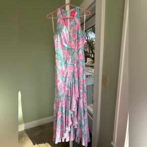 Lilly Pulitzer midi/maxi length floral dress